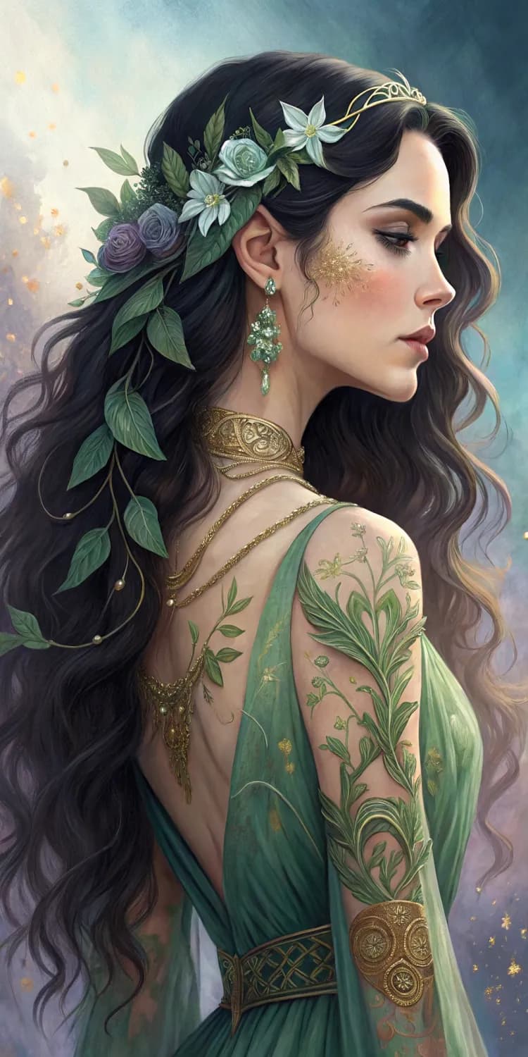 Mystical Forest Maiden