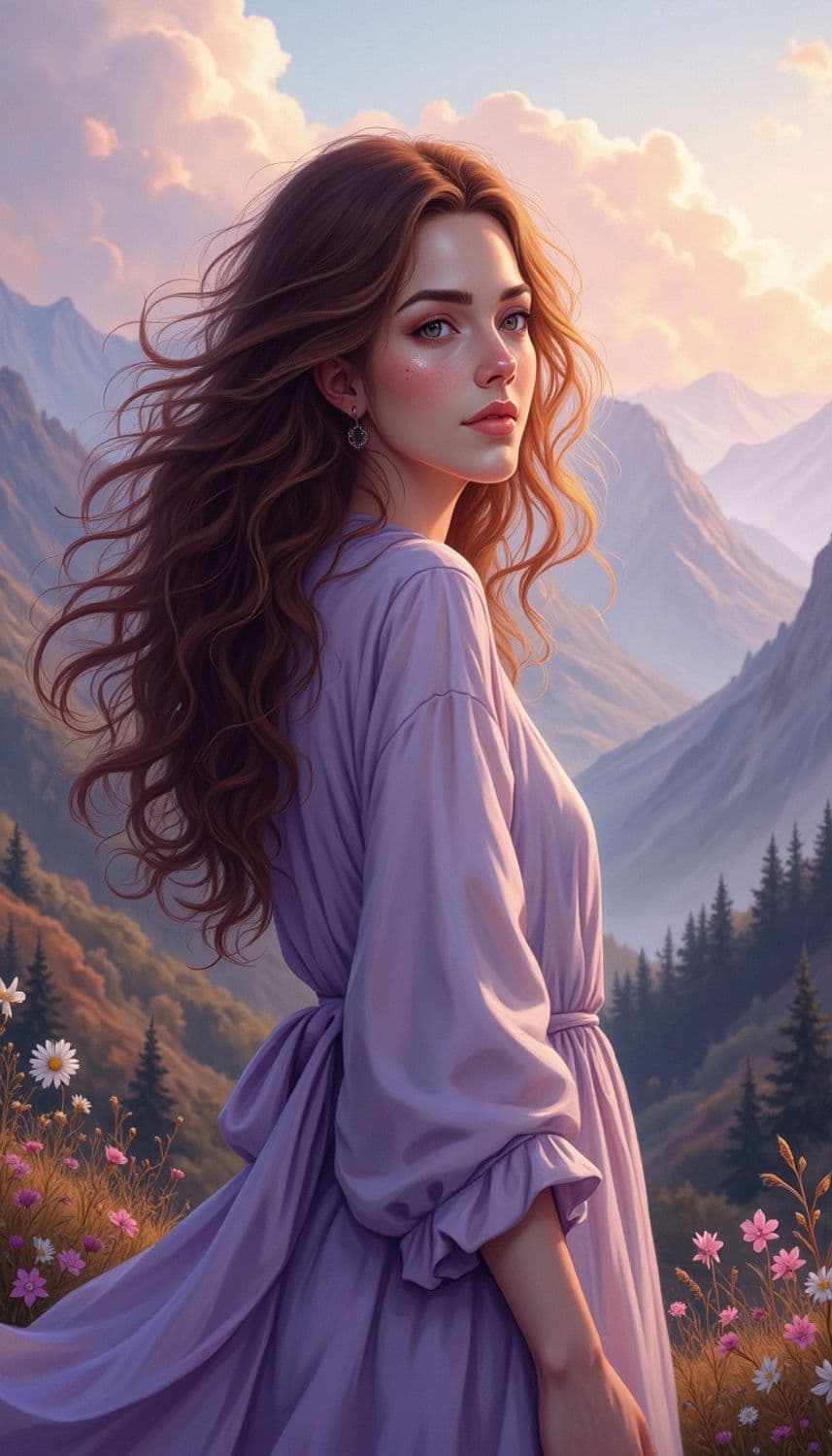 Dawn in the Mountains