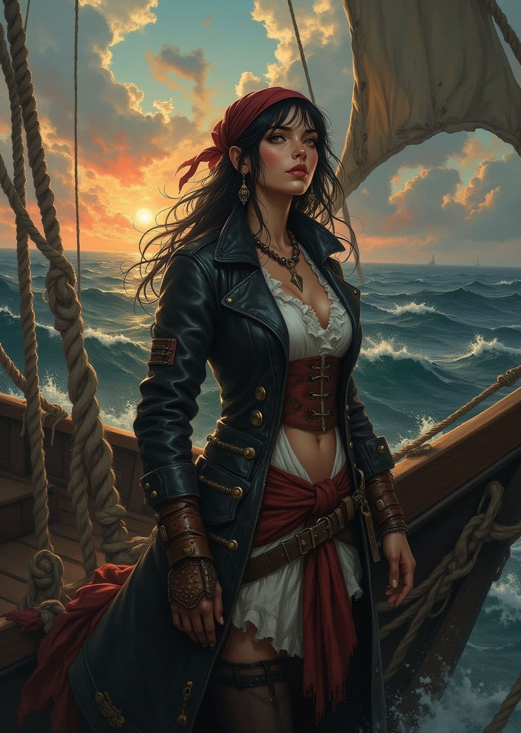 Pirate Queen at Sea