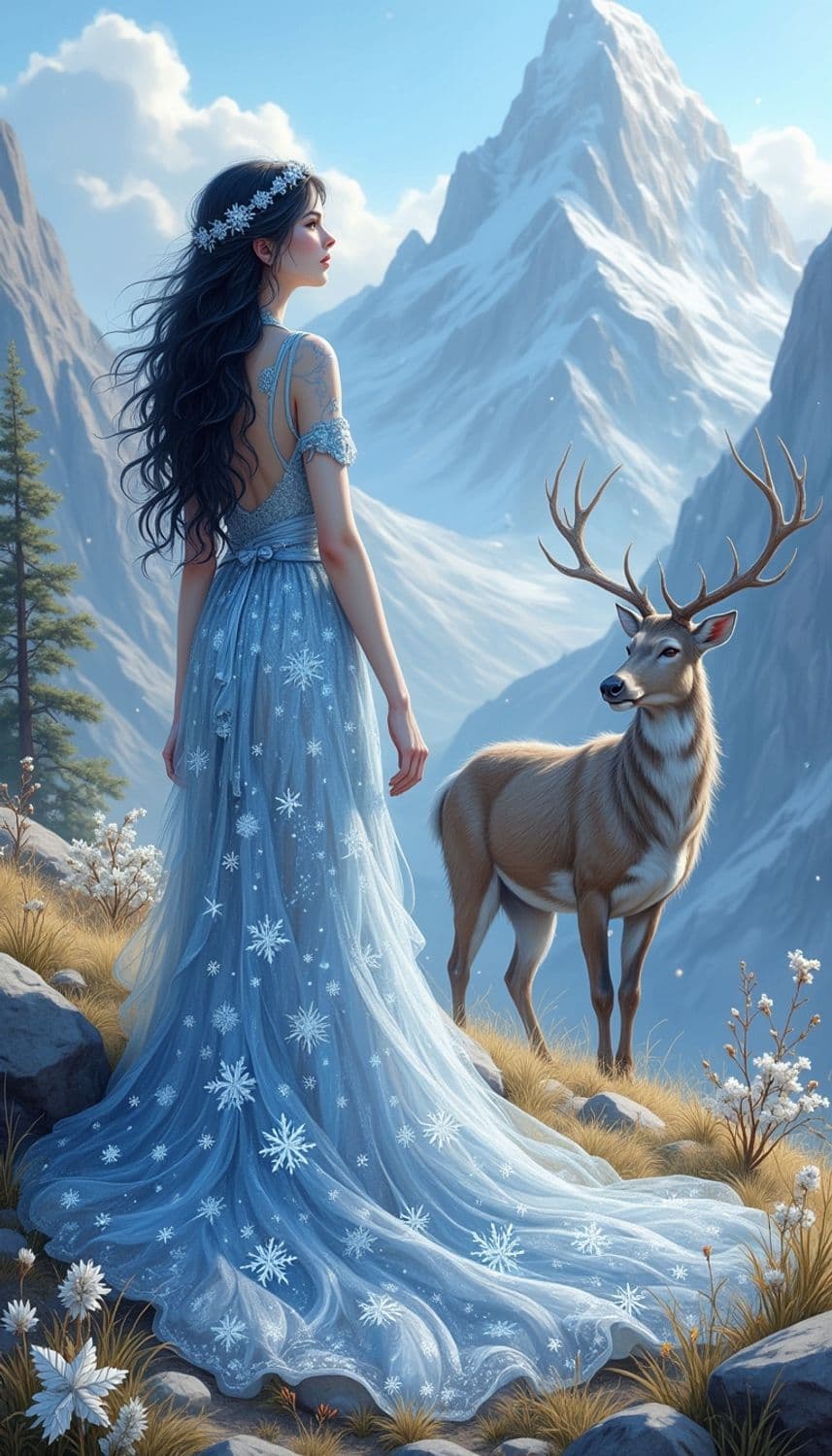 Enchanted Alpine Meadow