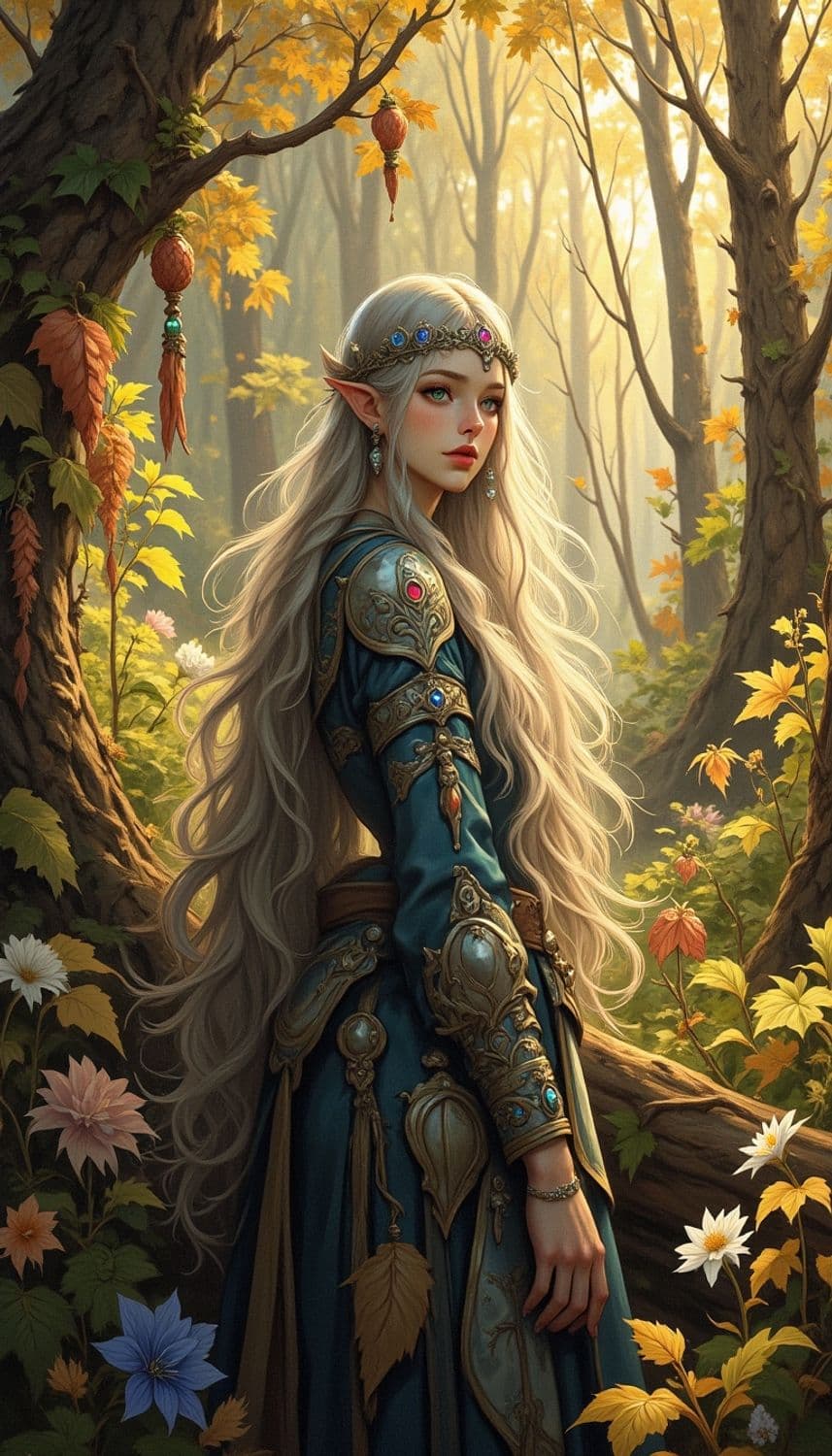 Enchanted Forest Elf: A Mystical Encounter