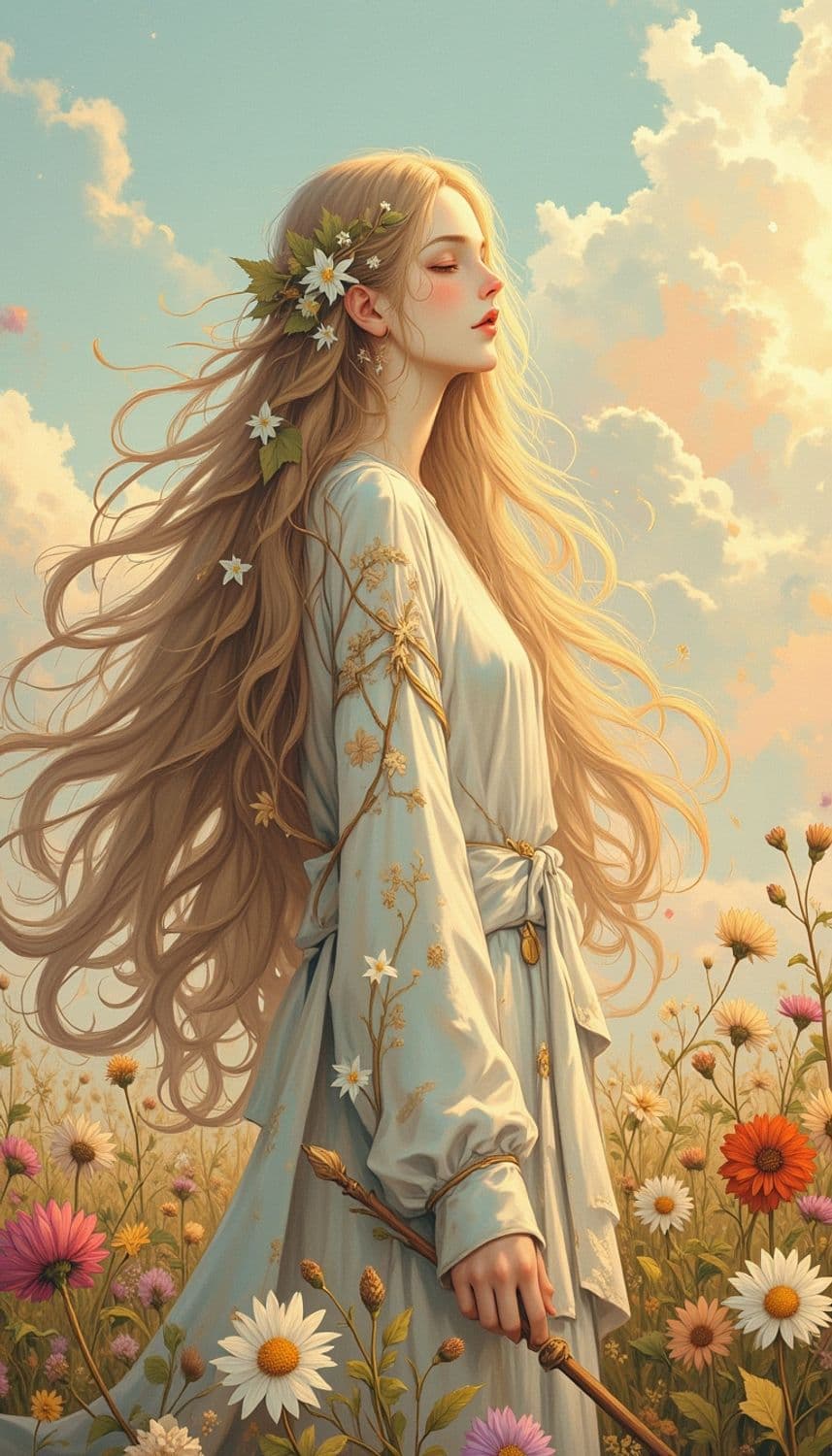 Ethereal Garden: A Moment of Tranquility