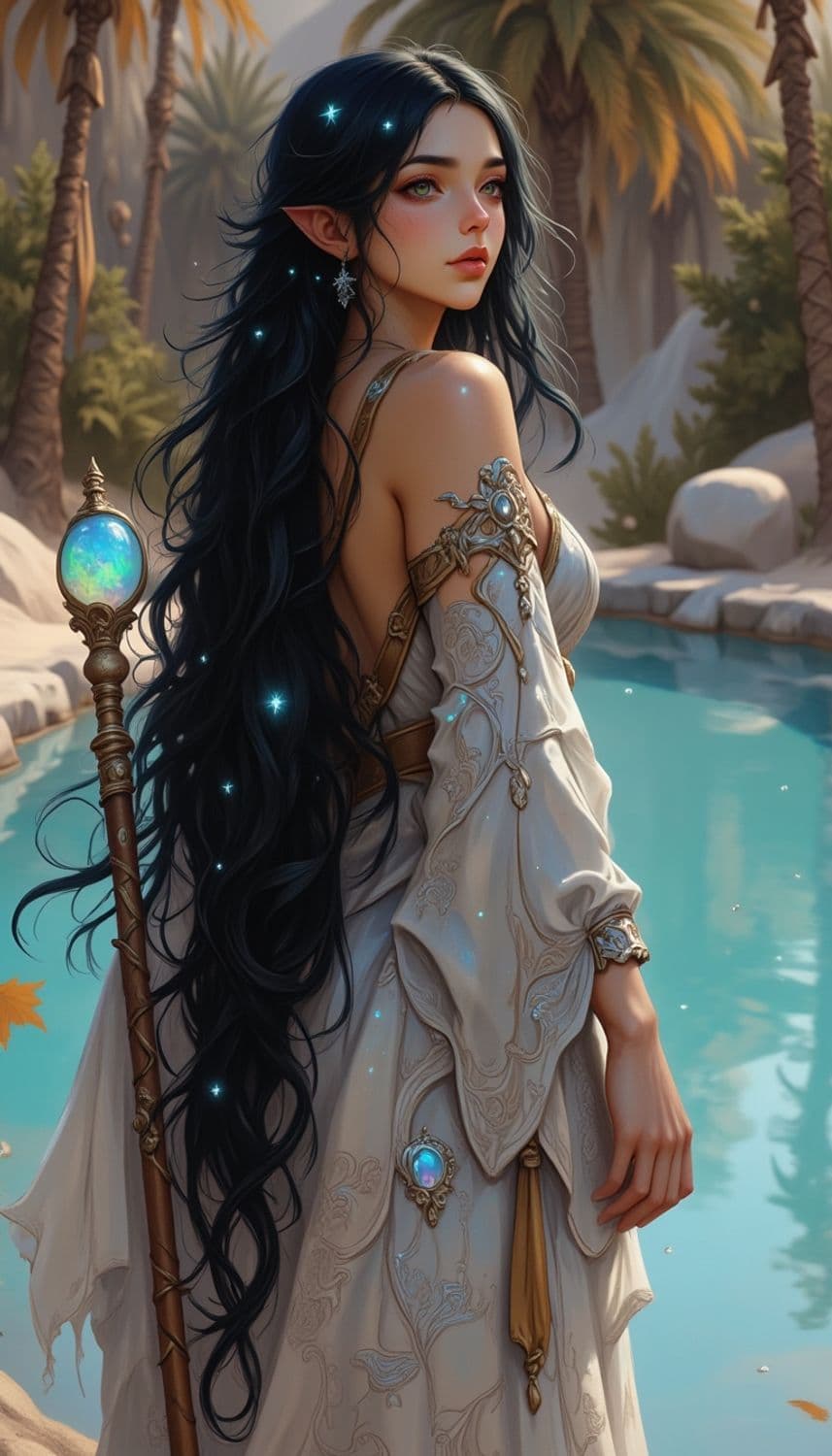 Mystical Elf Portrait