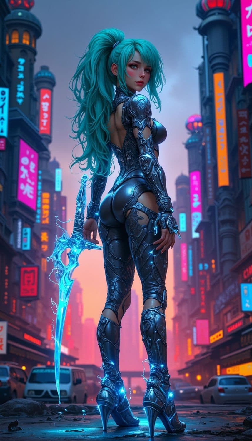 Cyberpunk Warrior
