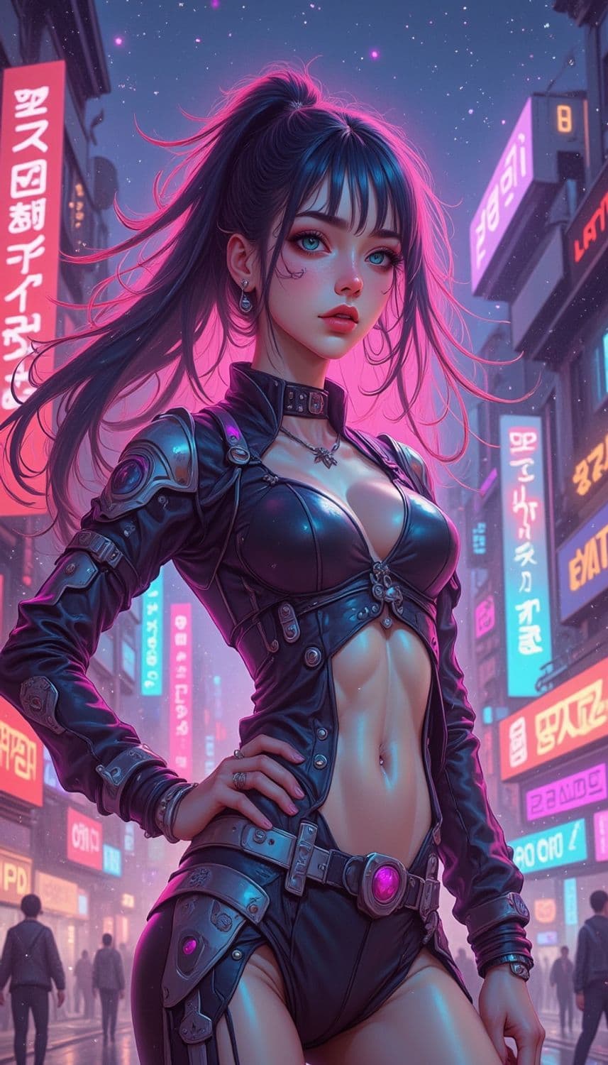 Cyberpunk Portrait