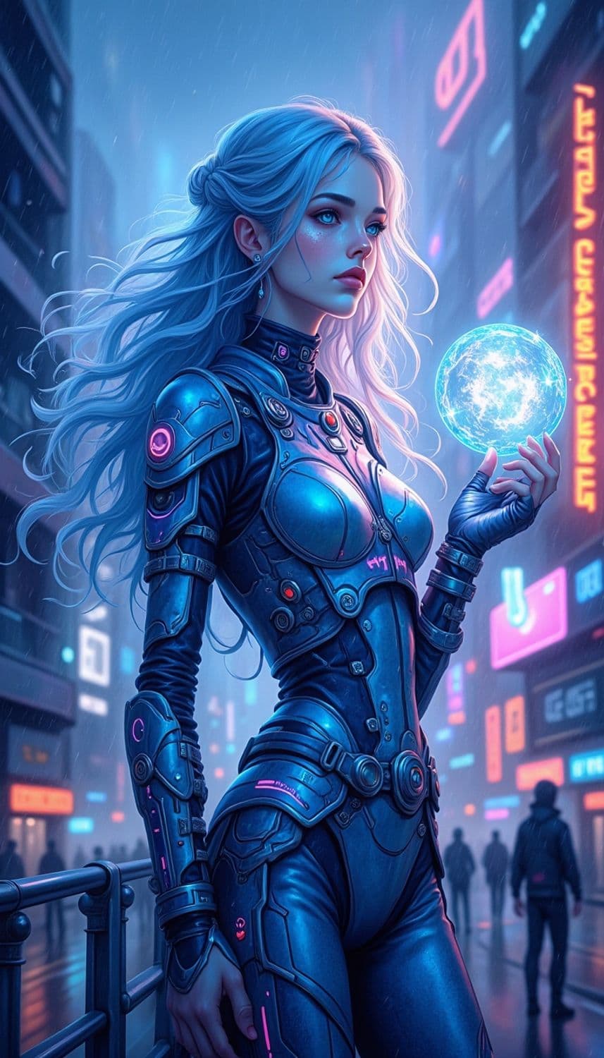 Aria, Guardian of the Neon Orb