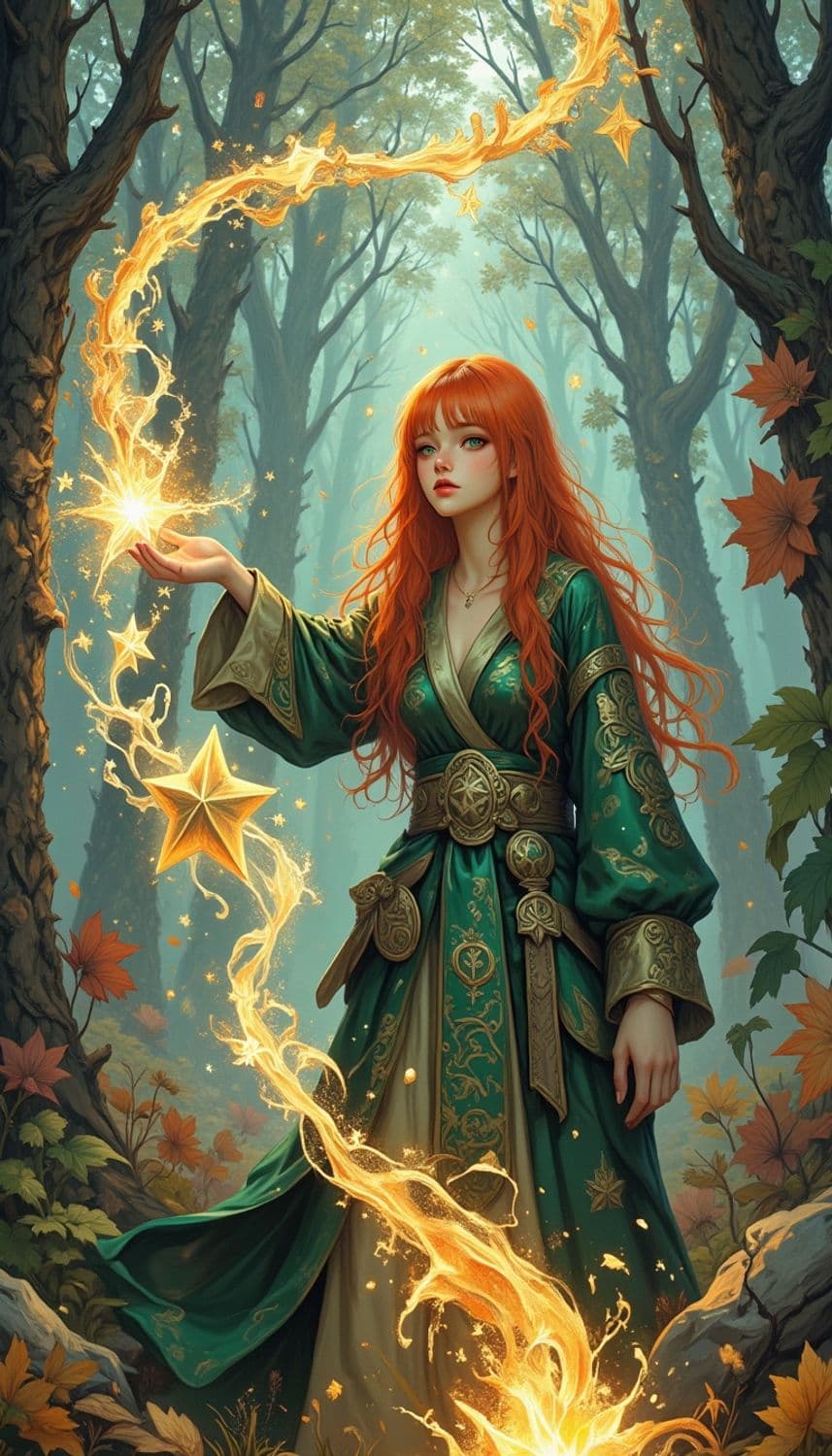 Seraphina, Enchanting Sorceress