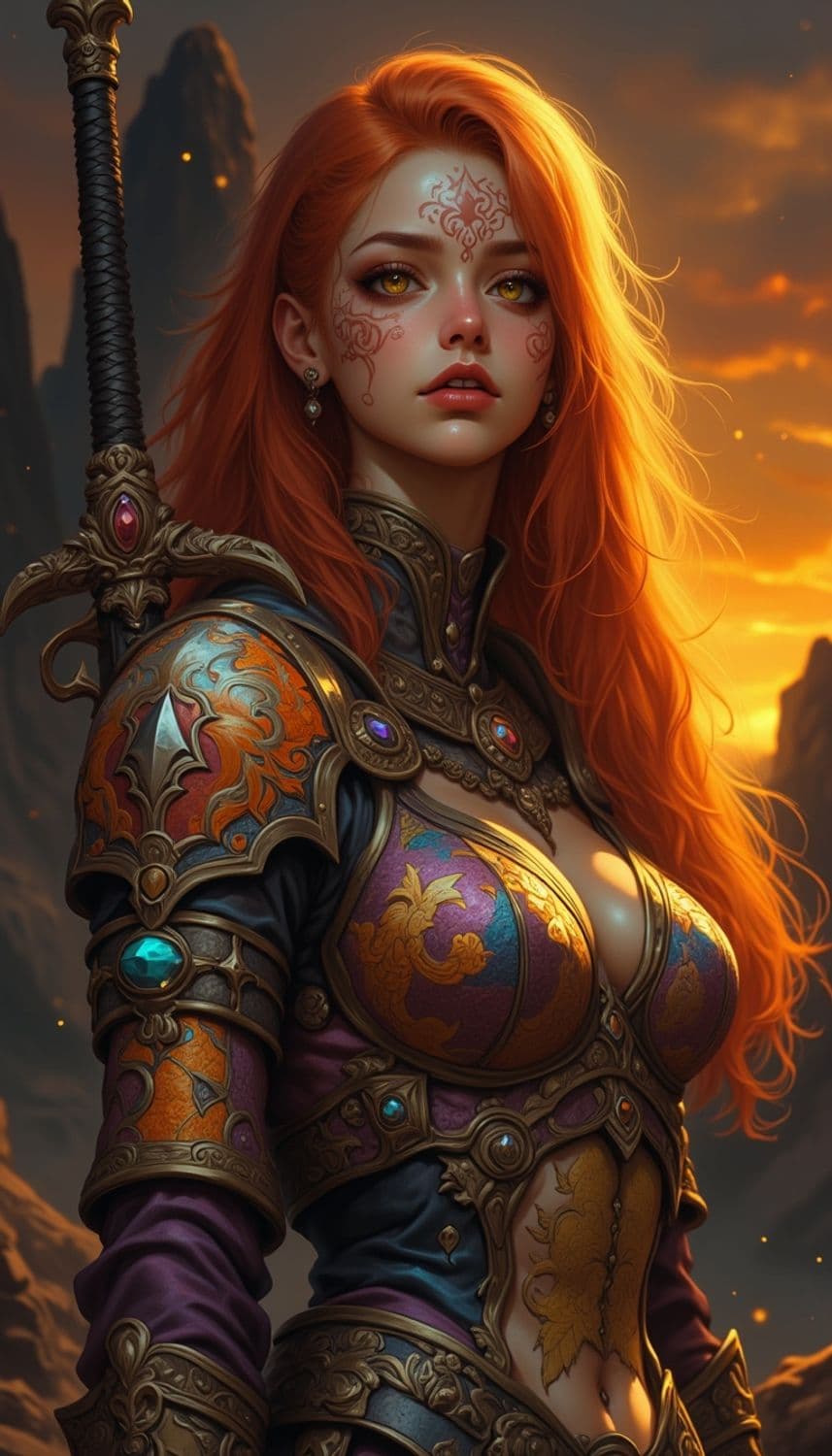 Seraphina, Warrior of Twilight