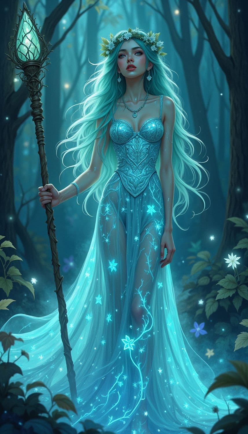 Seraphina, Enchanting Forest Guardian