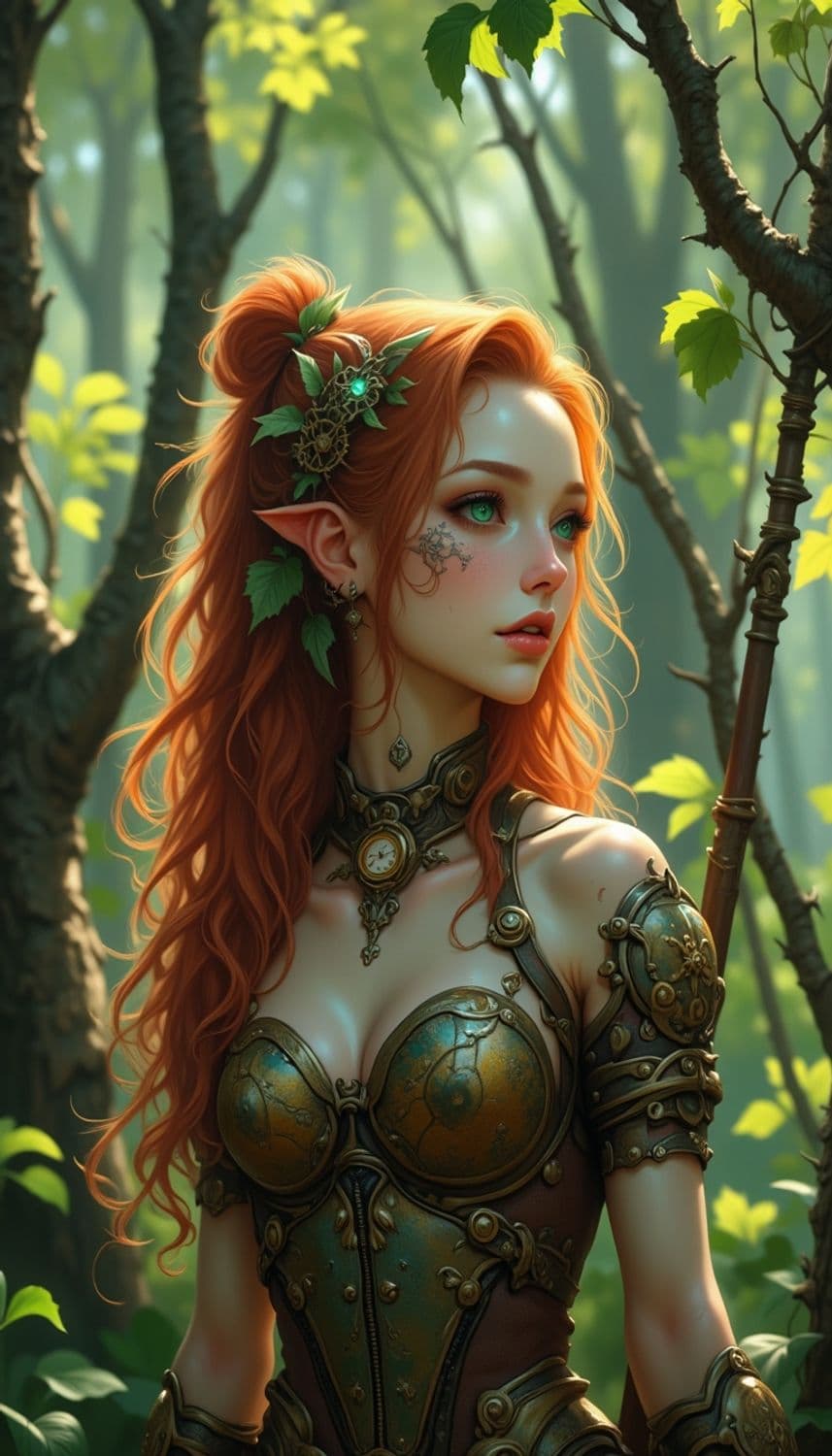 Elara, the Enchanted Guardian