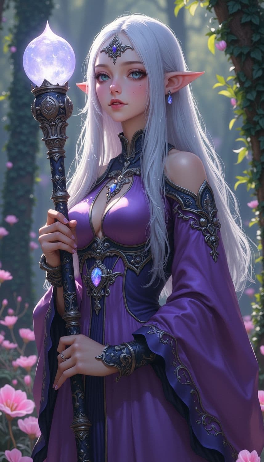 Elara, the Ethereal Enchantress