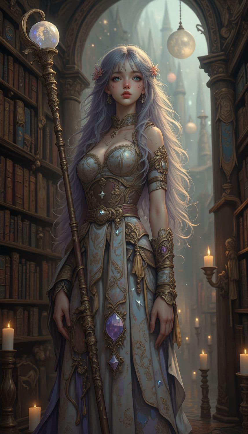Celeste, Arcane Librarian