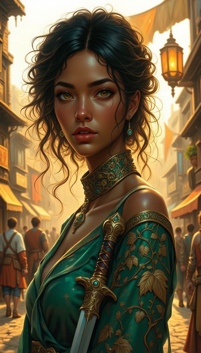 Nyssa, The Emerald Guardian