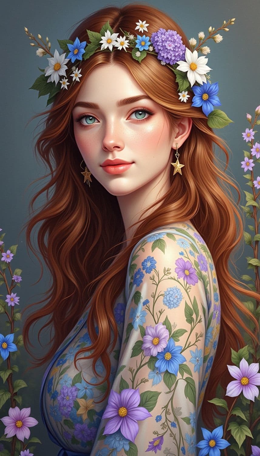 Elara, The Floral Muse