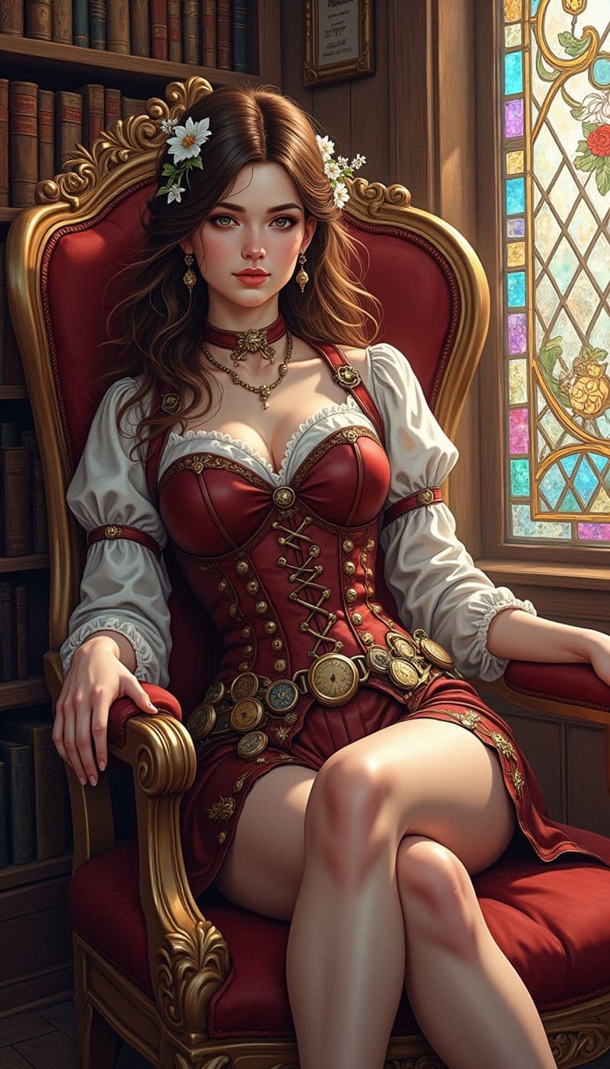 Amara, The Timekeeper's Muse