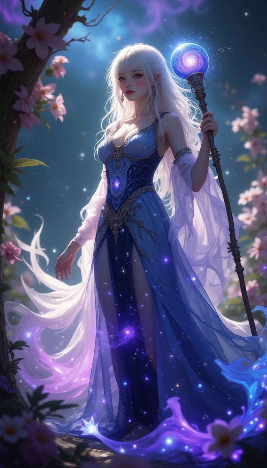 Selene, The Celestial Weaver