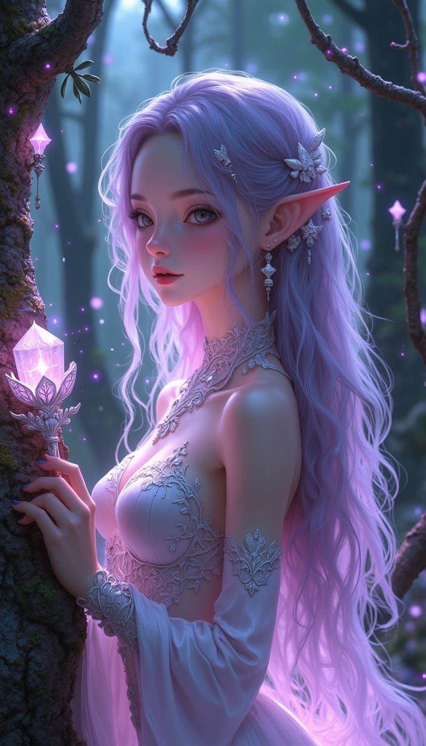 Lunaris, The Enchanted Elf