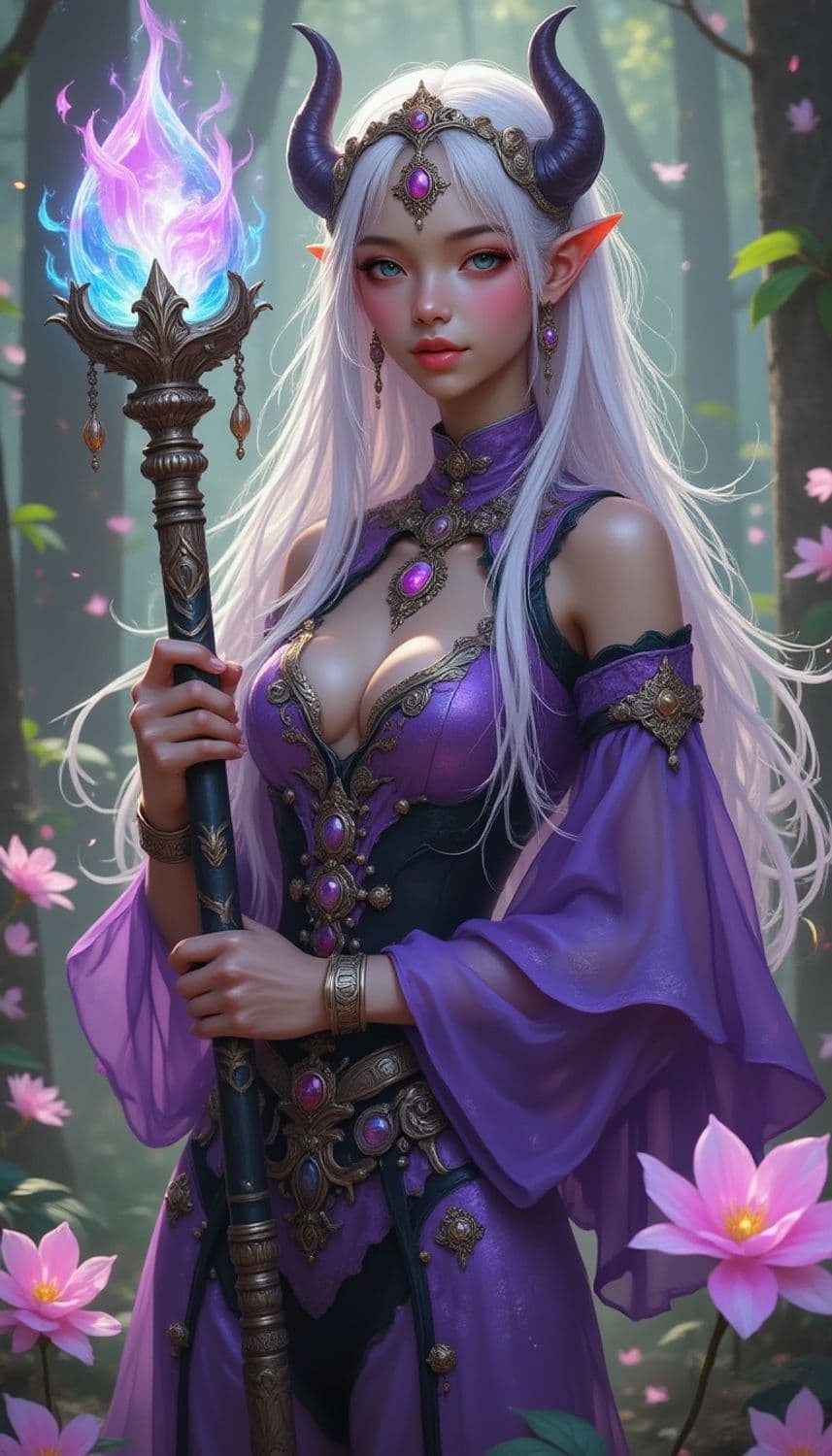 Vivienne, The Enchanted Sorceress