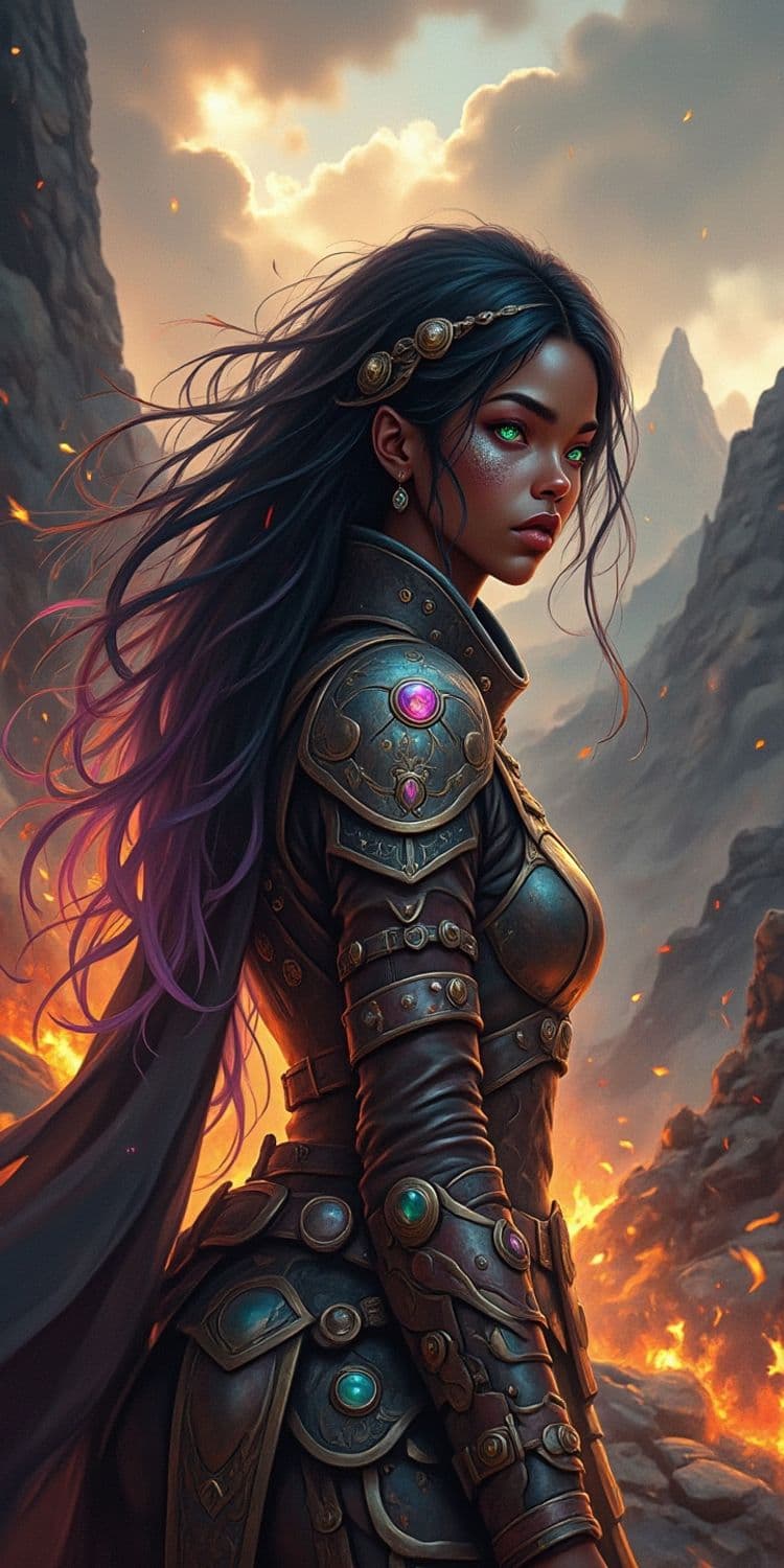 Zarina, The Fiery Sentinel