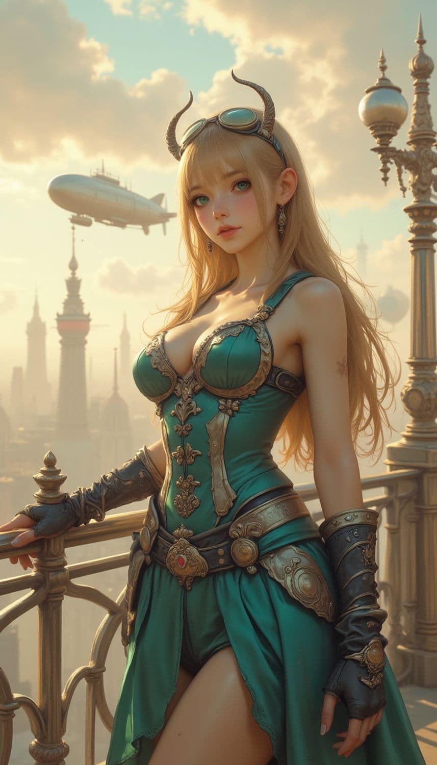 Isolde, The Steampunk Siren