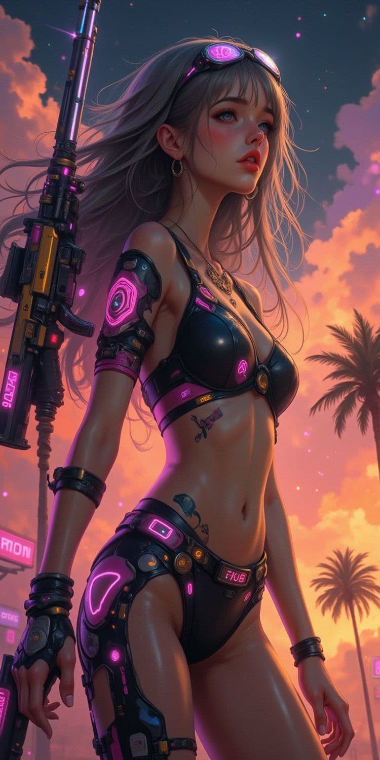 Nyx, The Cybernetic Warrior