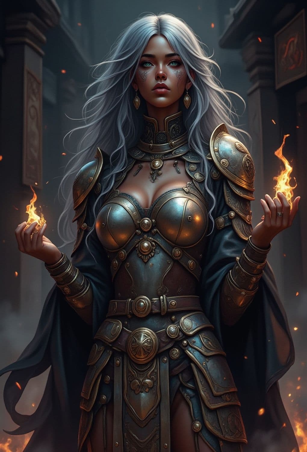 Nymera, The Flame-Bound Sentinel