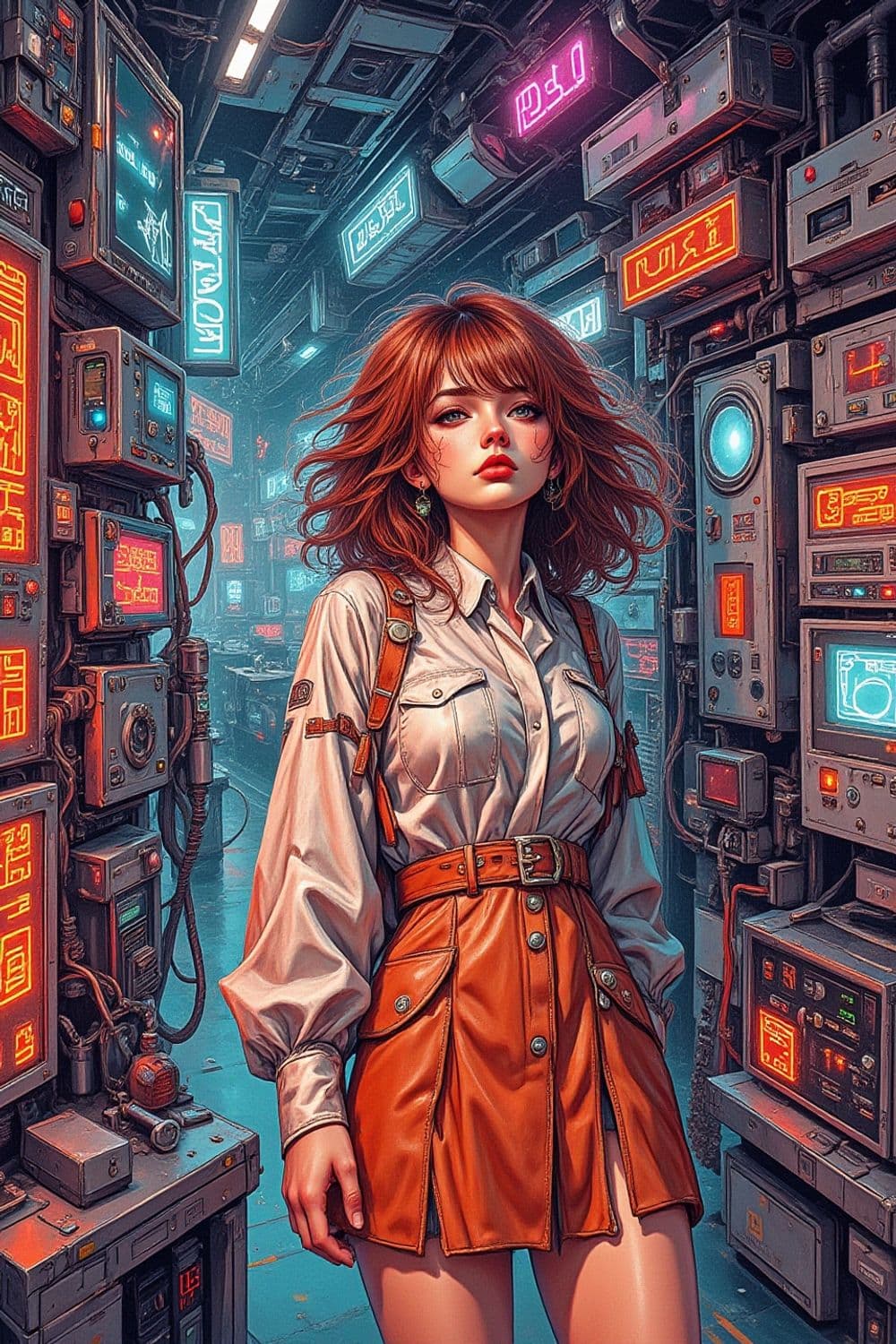 Liora, The Neon Navigator