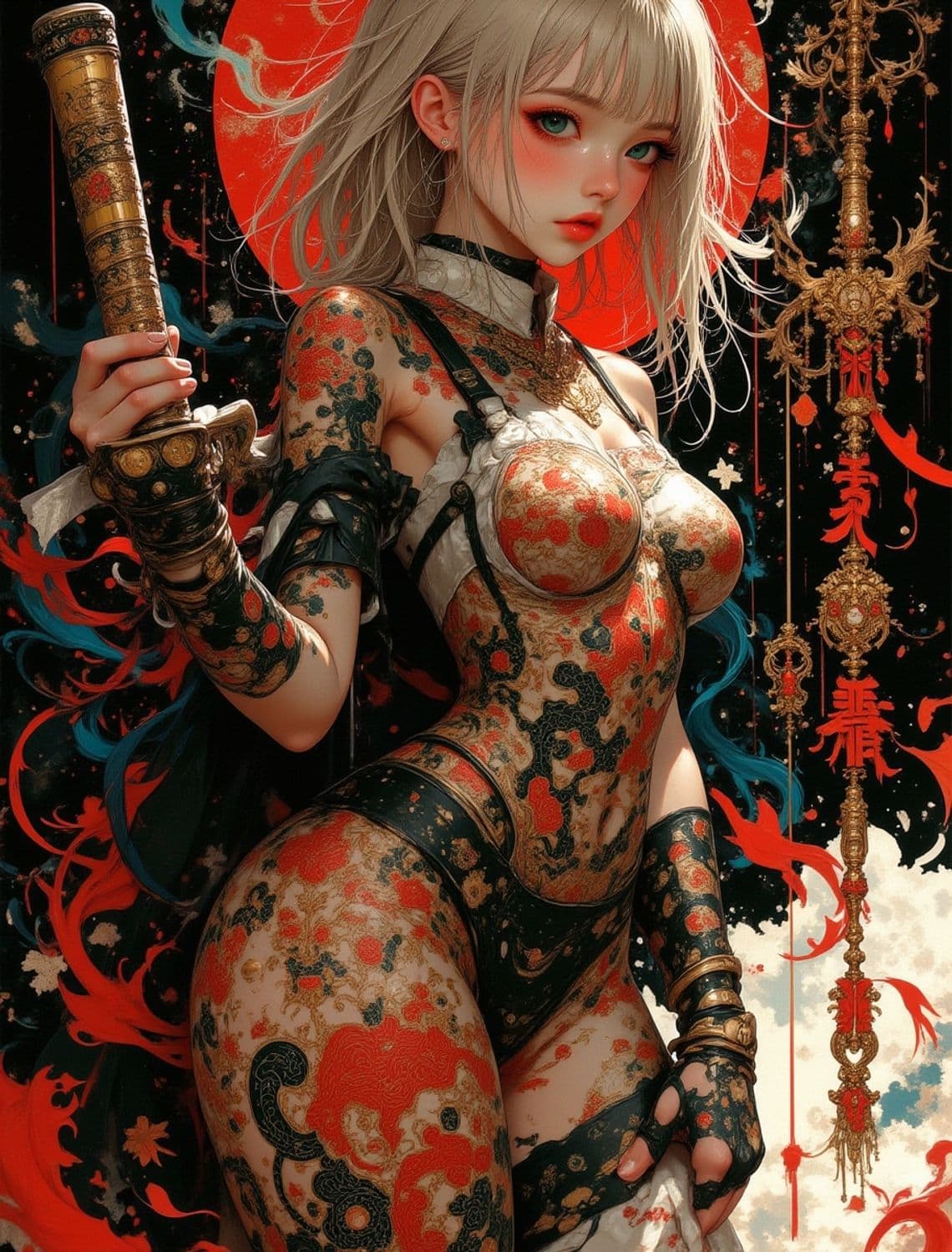 Althea, The Tattooed Guardian