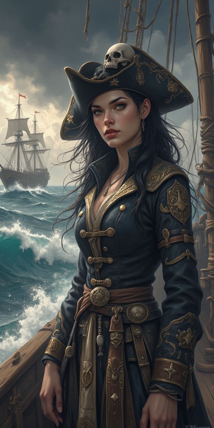 Calista, The Stormbound Buccaneer