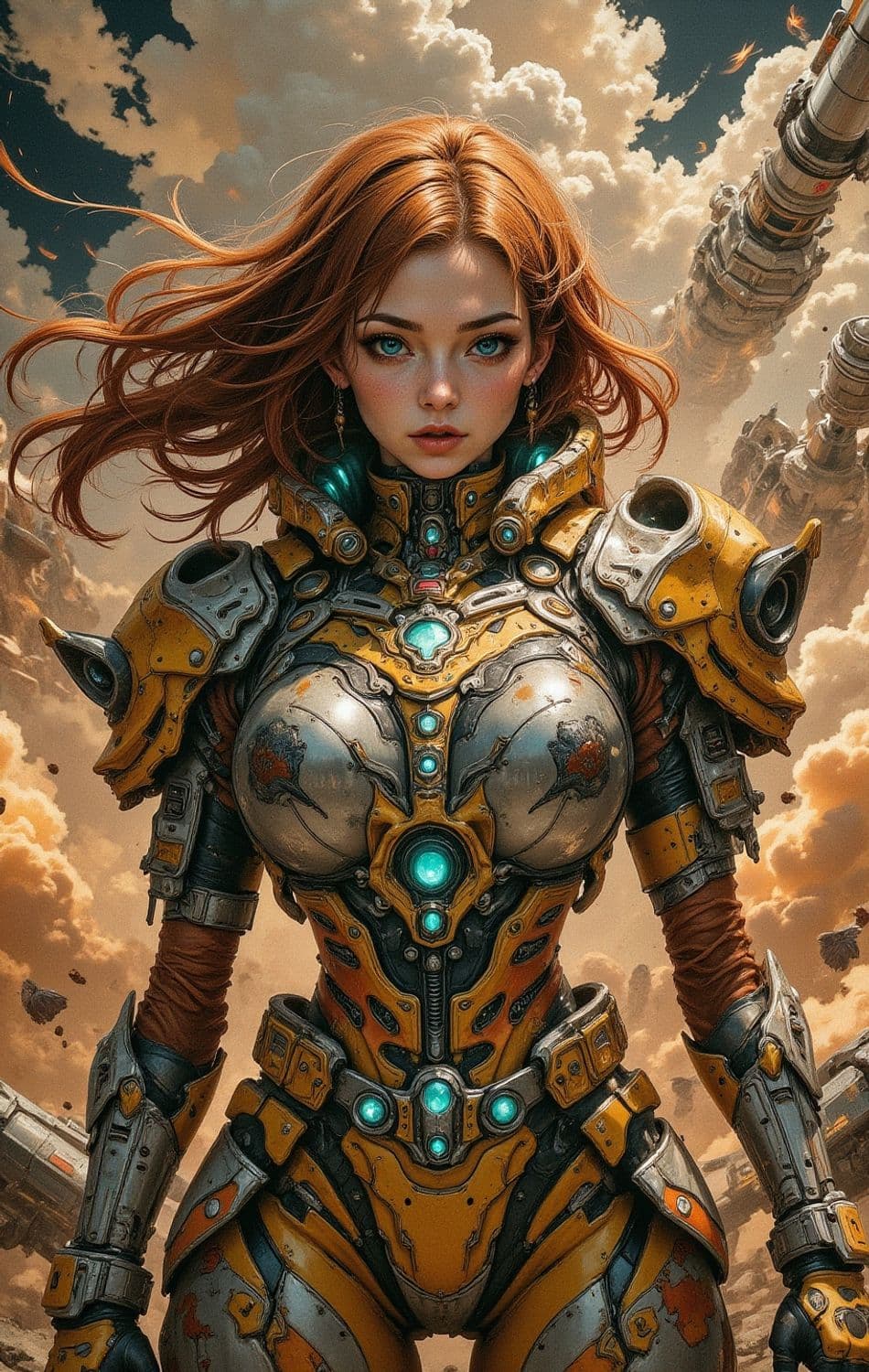 Zyphira, The Celestial Vanguard