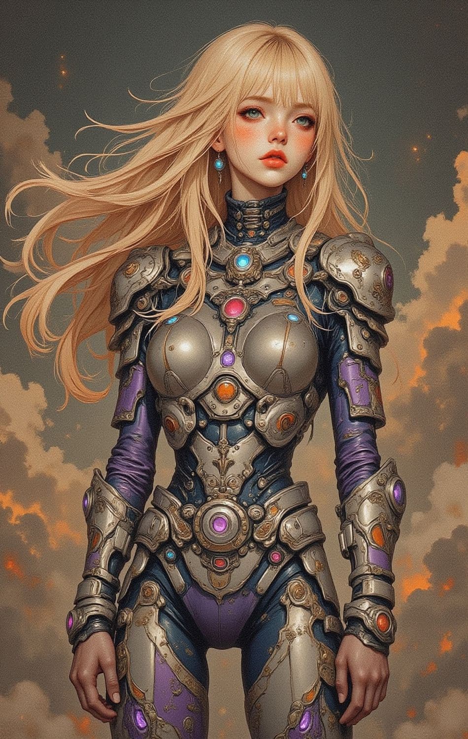 Vespera, The Jewelclad Warrior