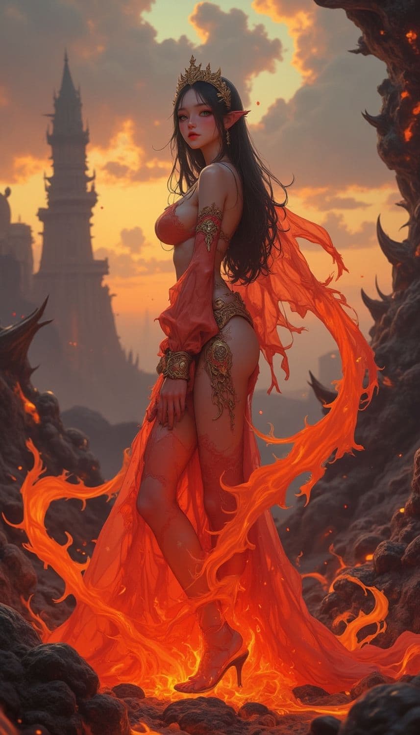 Emberlyn, The Fiery Enchantress