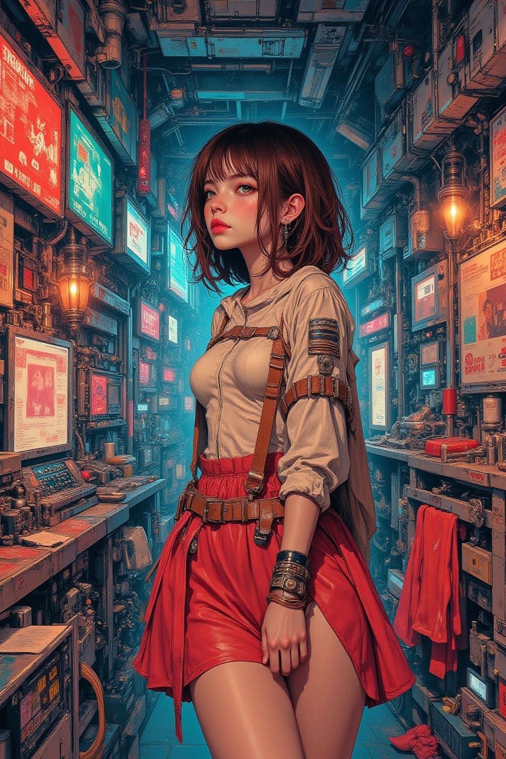 Naya, The Cyber Alley Wanderer