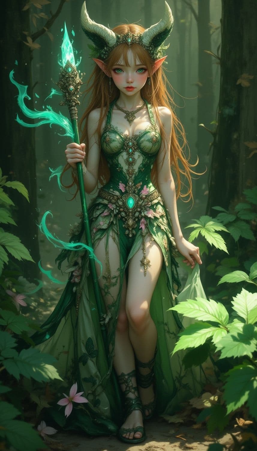 Thalira, The Verdant Sorceress
