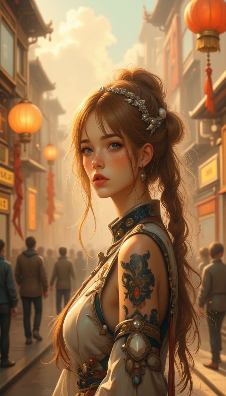 Elara, The Lantern Guardian