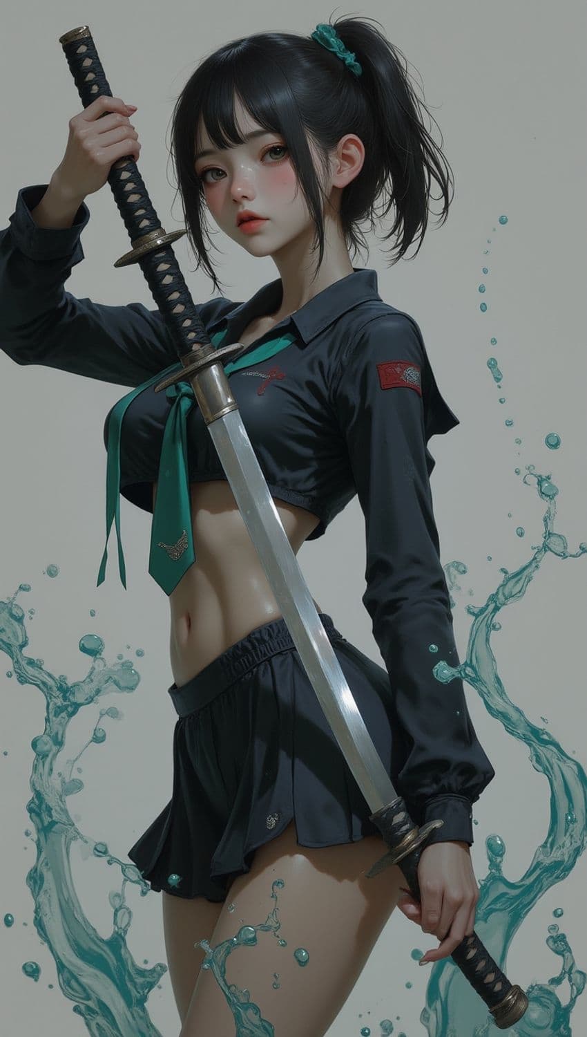 Yuna, The Aqua Swordswoman