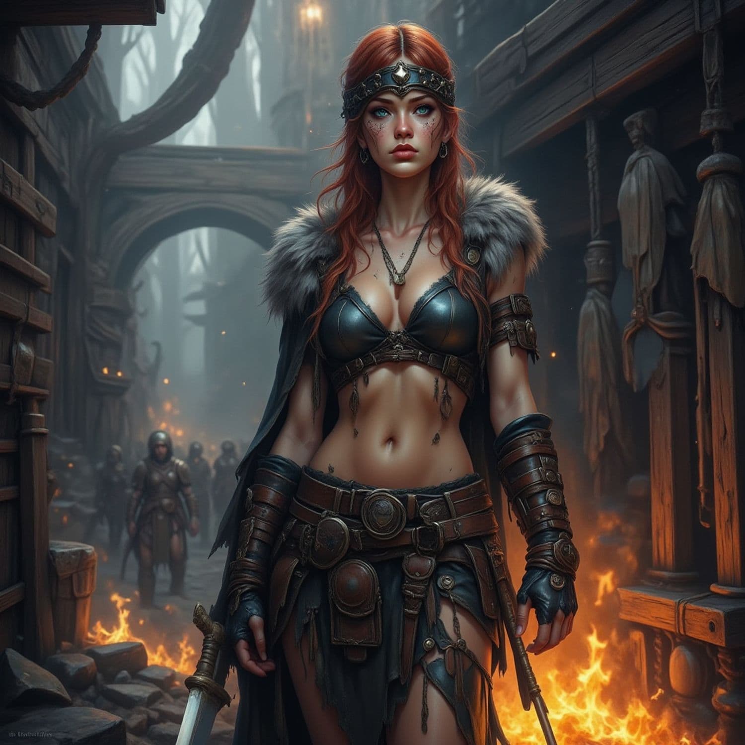 Rowena, The Fiery Vanguard