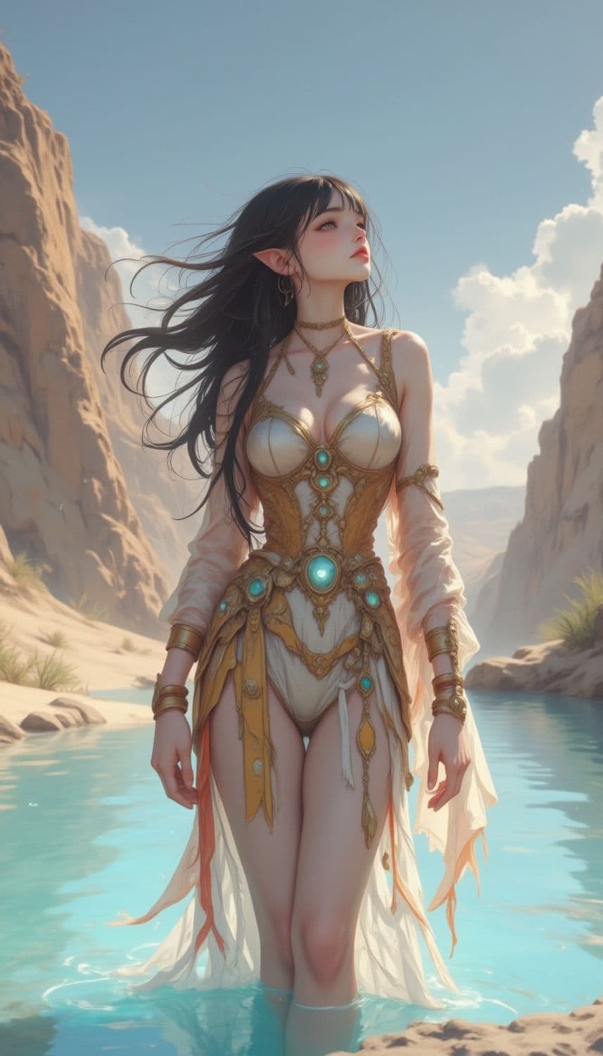 Thalira, The Oasis Enchantress