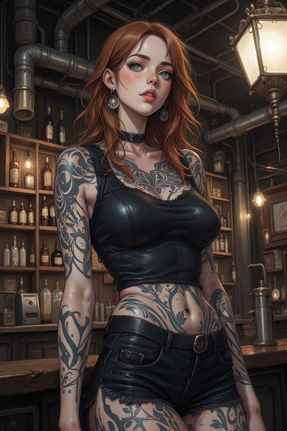 Solara, The Tattooed Guardian