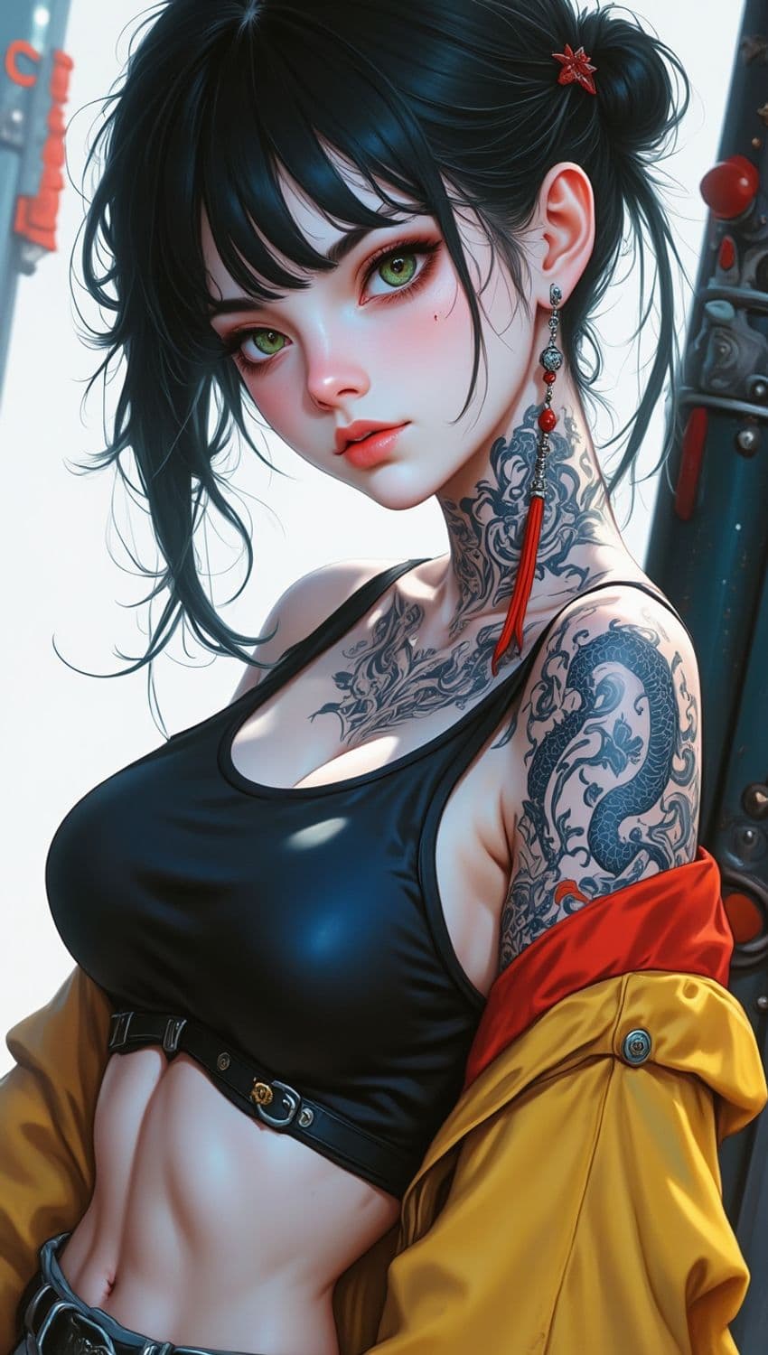 Seraphina, The Tattooed Muse