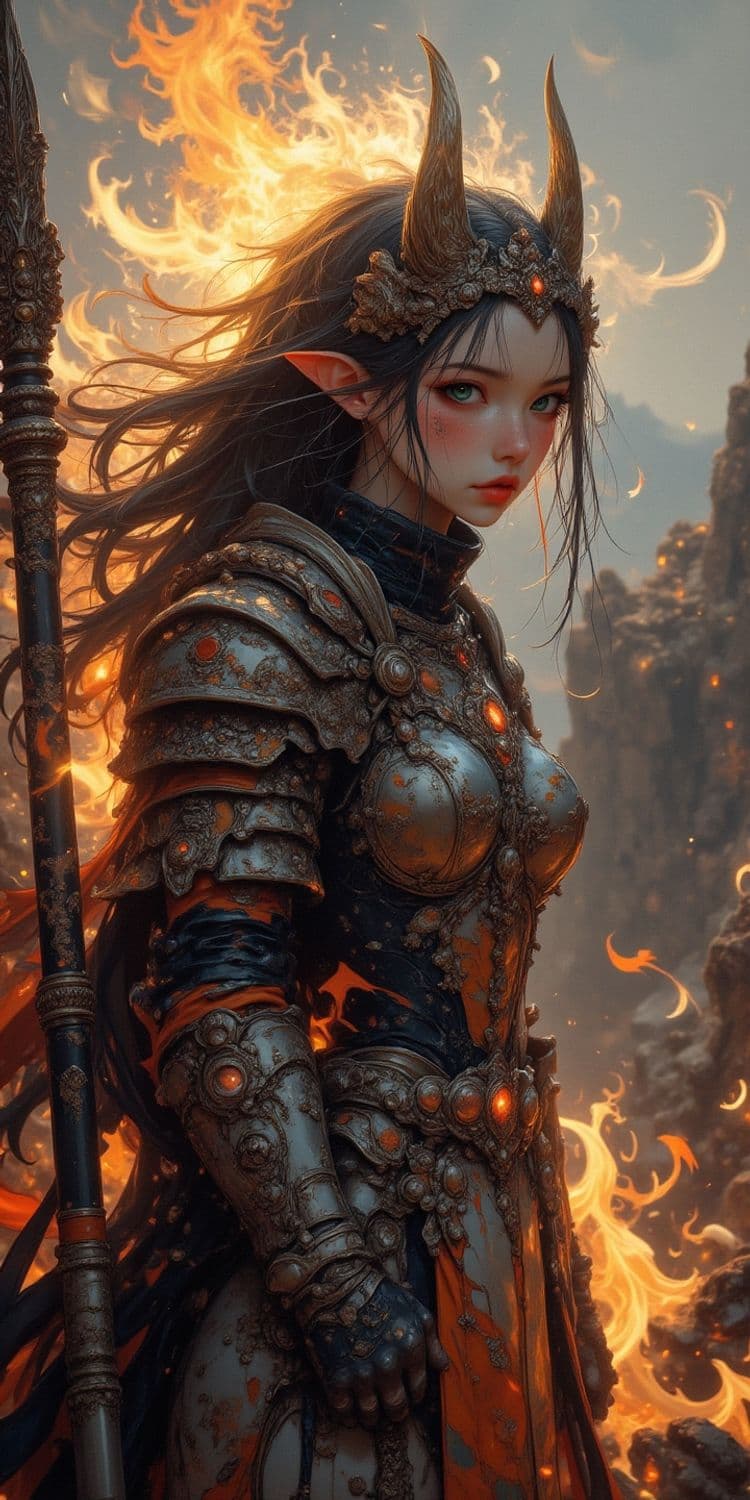 Emberlyn, The Flame Sentinel