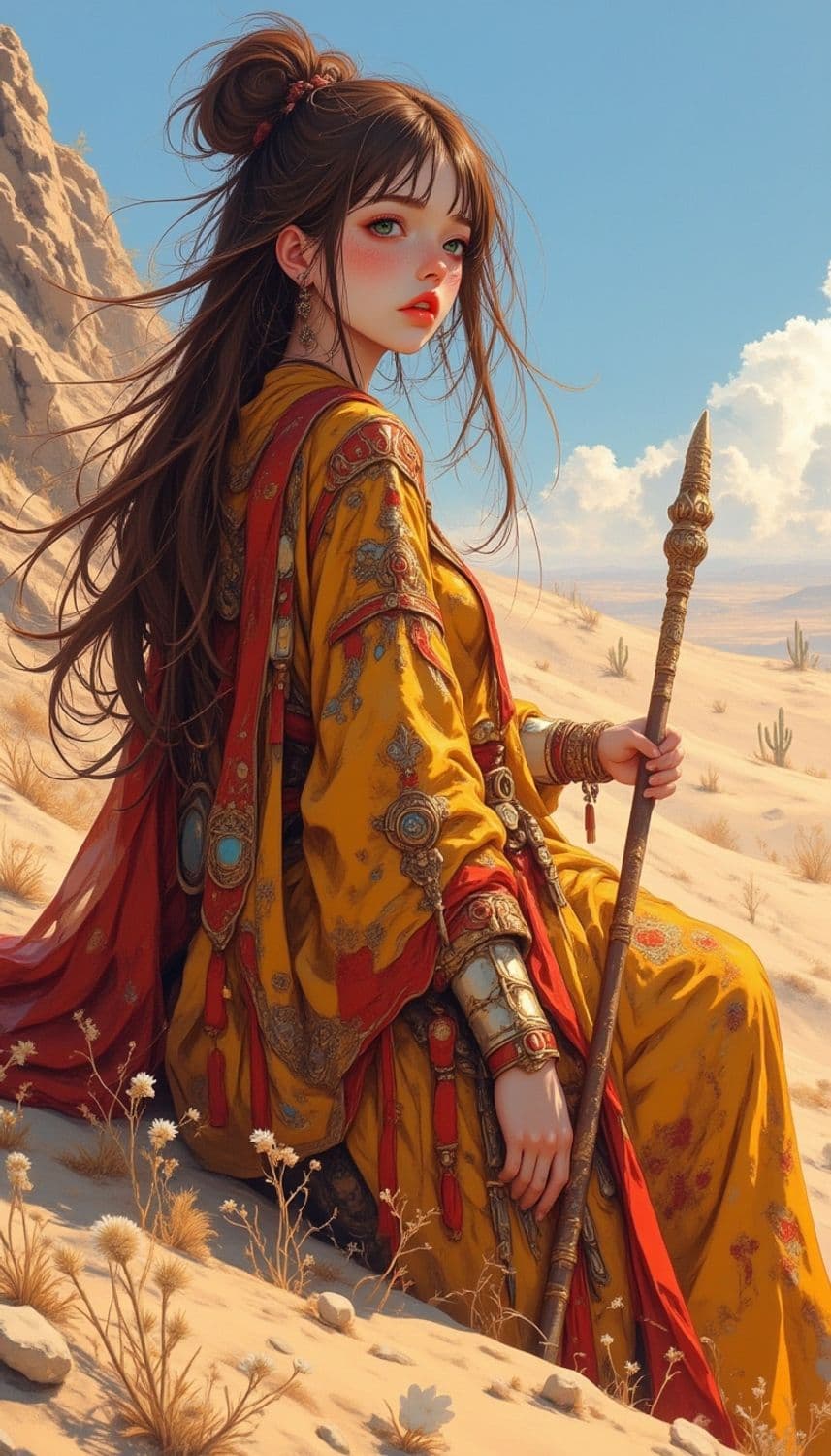 Kaelith, The Desert Enchanter
