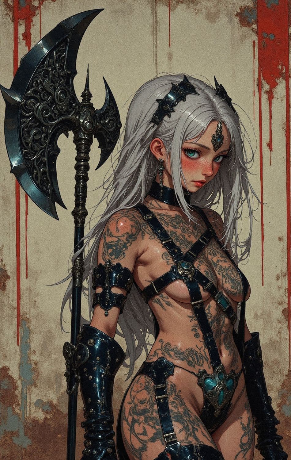 Thalora, The Tattooed Warrior