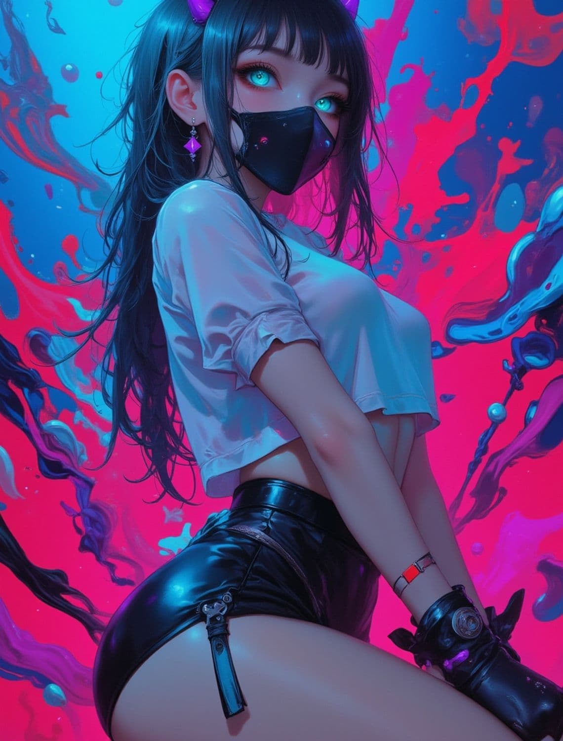 Nyssa, The Neon Enigma