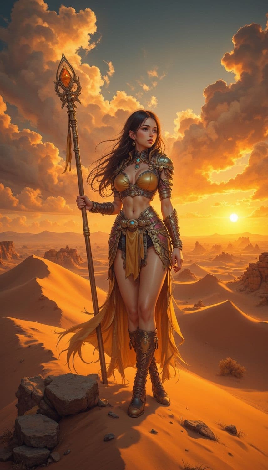 Seraphina, The Golden Sentinel