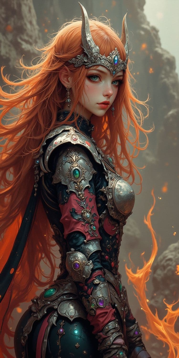 Seraphina, The Ember Guardian