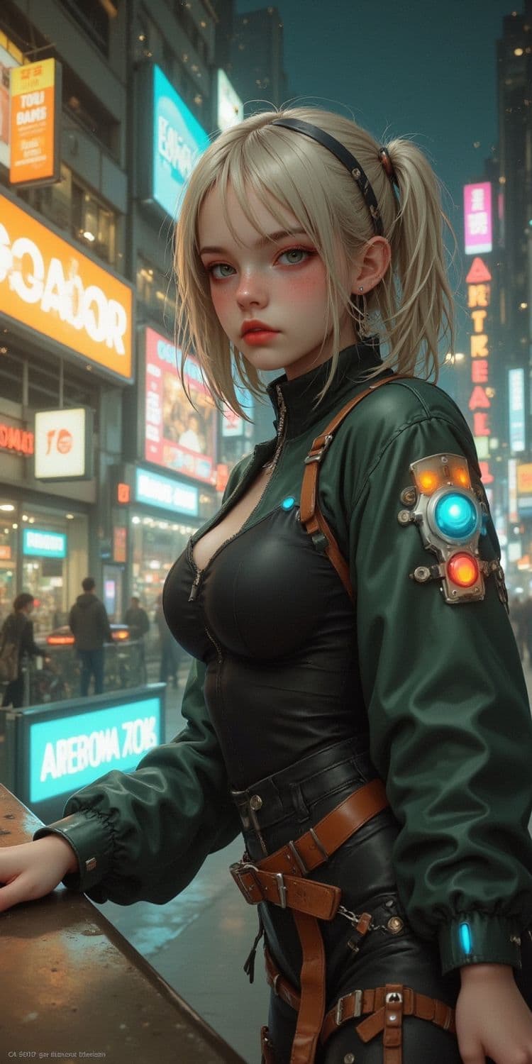 Lyanna, The Neon Sentinel