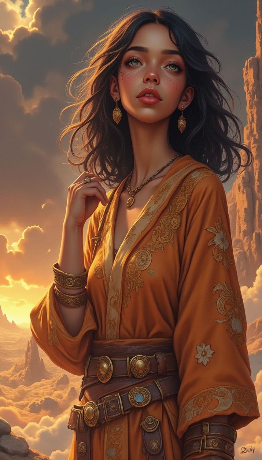 Seraphina, The Sunlit Wanderer