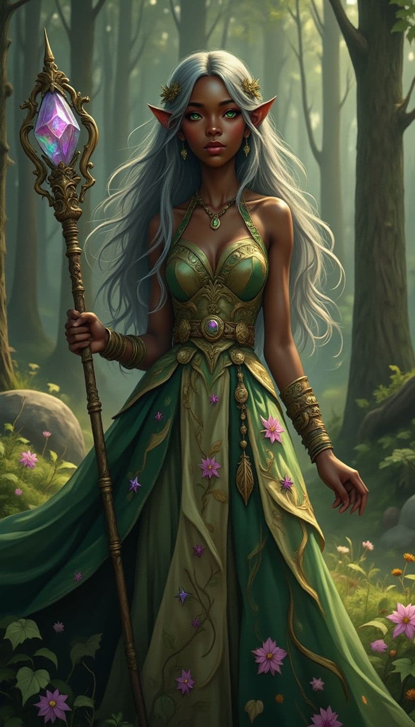 Thalira, The Enchanted Keeper
