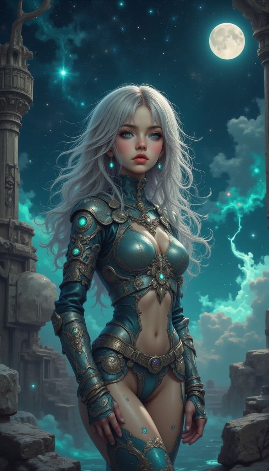 Zara, The Moonlit Guardian